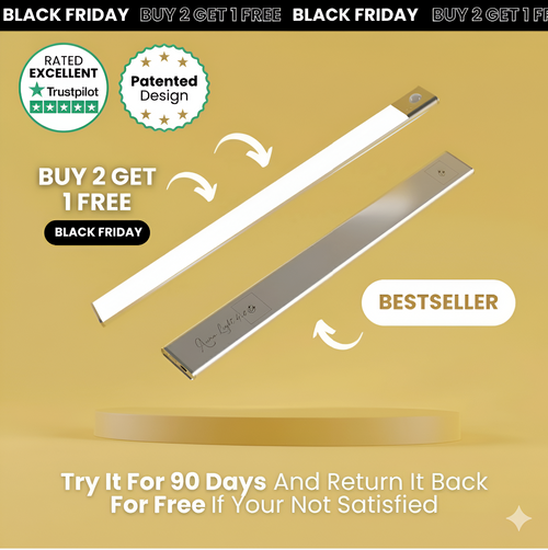 Aura Light 4.0™ | Ultra-Thin Motion Sensor Cabinet Light