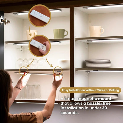 Aura Light 4.0™ | Ultra-Thin Motion Sensor Cabinet Light